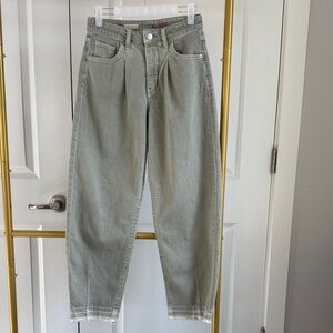Anthropologie- Pilcro Sage Green Denim